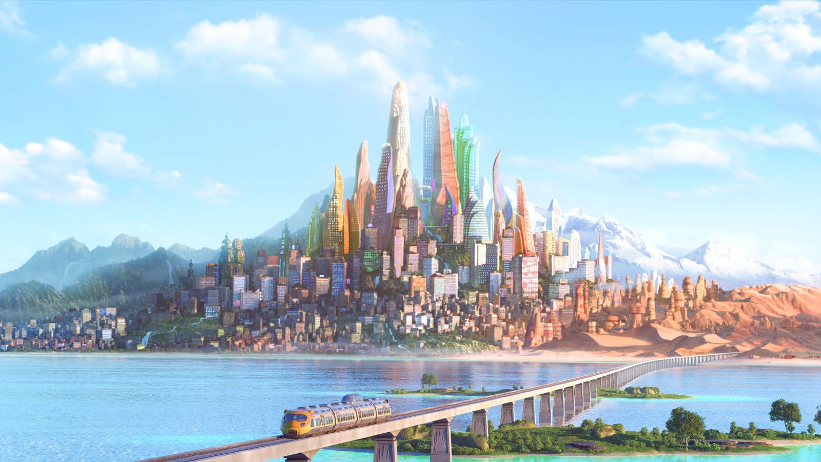This Beautiful Zootopia Concept Art Explains How All Animals