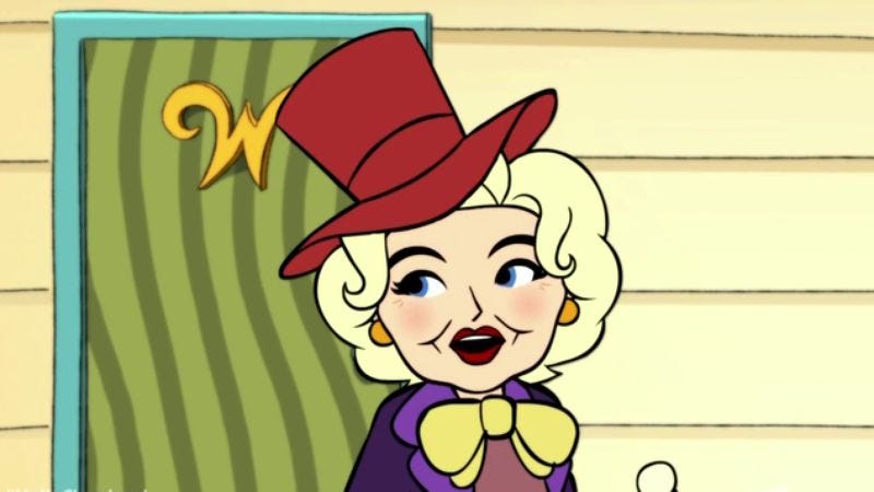 animated Betty White