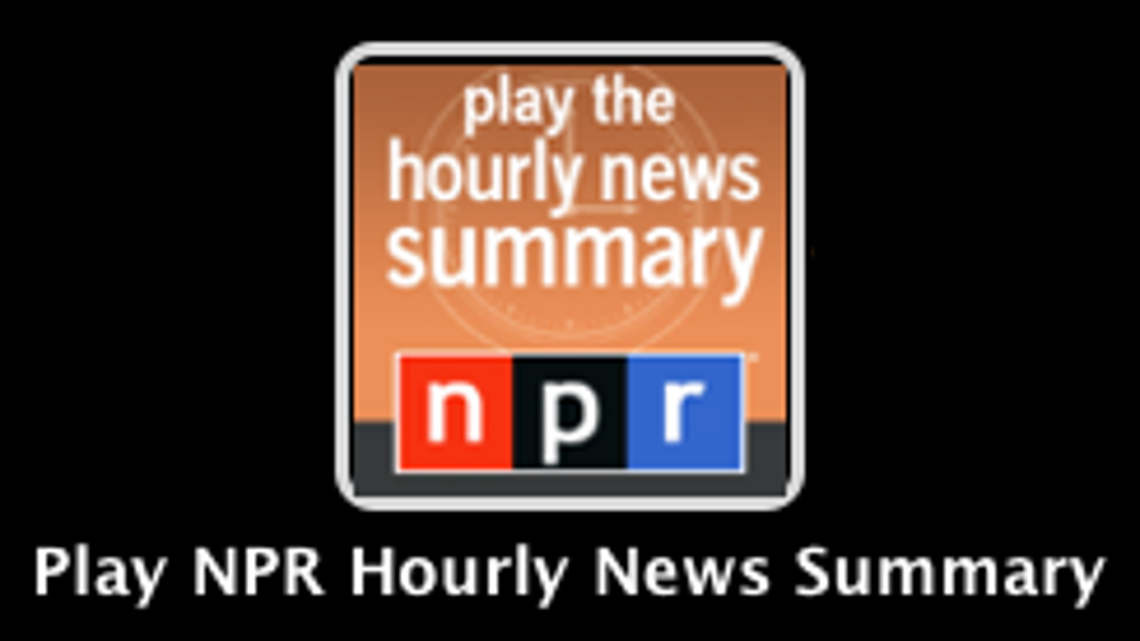 a radio station airs hourly news updates every morning