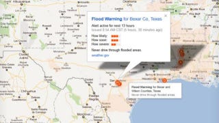 Illustration for article titled Google Maps Now Also Shows Where You Don't Want to Be