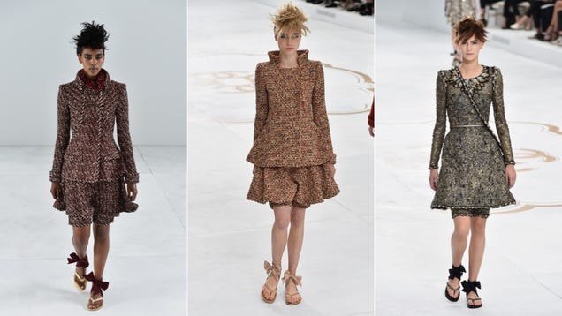 Chanel Couture, for the Bike Shorts-Wearing Marie Antoinette in You