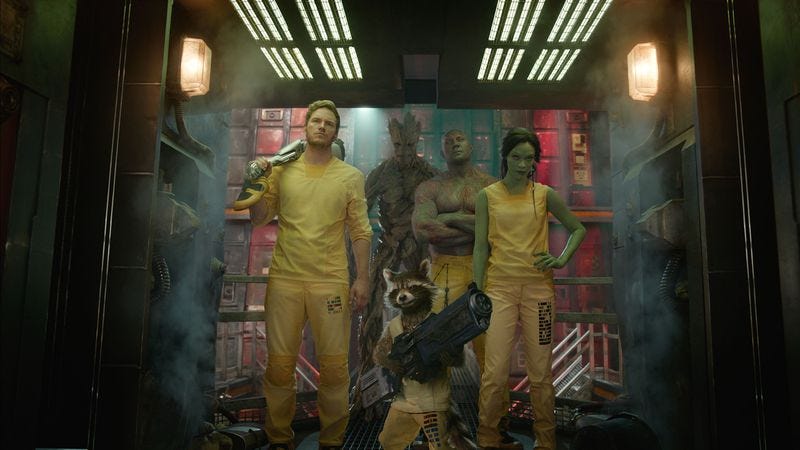 The Guardians Of The Galaxy gang