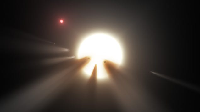 photo of That Supposed Alien Megastructure May Actually Be a Swarm of Cometary Fragments image