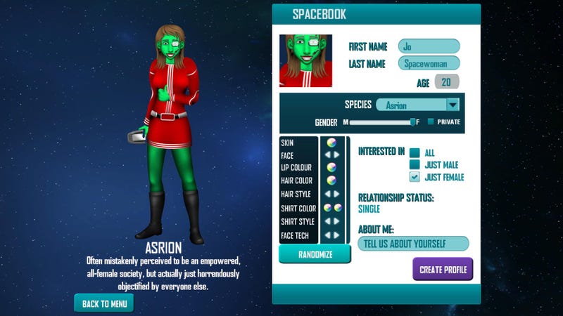 Being A Sexy Green Alien Babe Can Be Tough