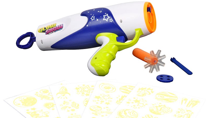 Illustration for article titled A Dart Blaster Is the Best Way To Put Glowing Star Stickers On a Ceiling