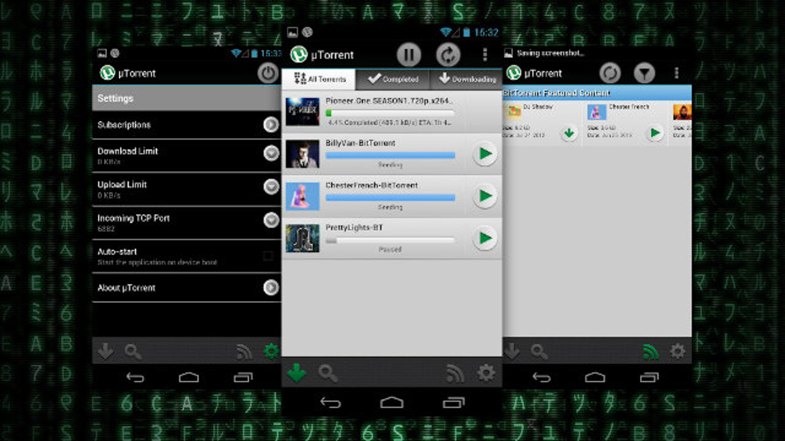 change utorrent download location android