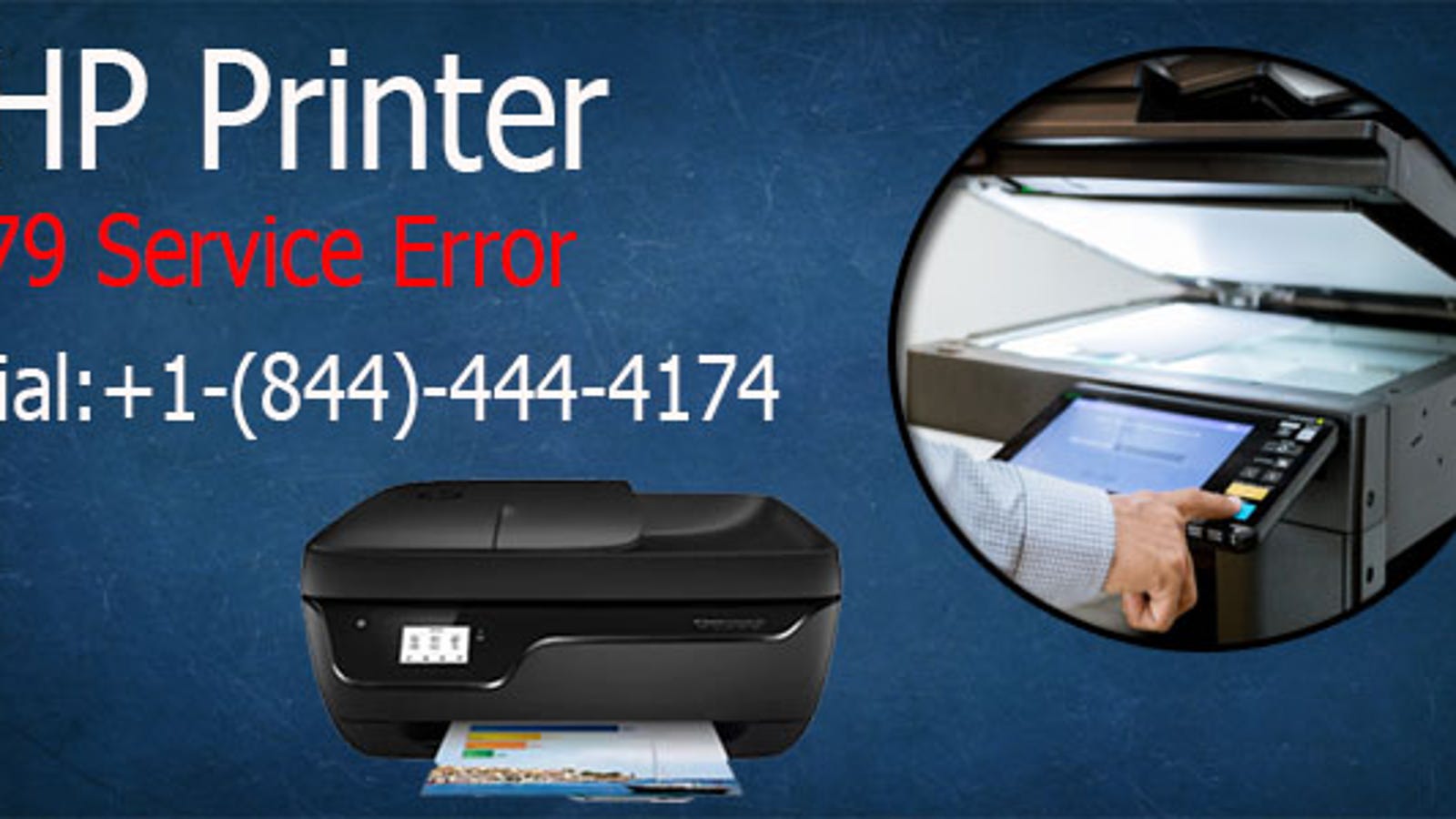 Get Rid of HP Printer 79 Service Error | Dial+1-(844)-444-4174