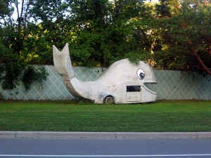 Illustration for article titled Yugo-Based Whalemobile Could Be Yours For Just 500 Bucks!