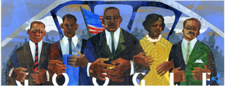 MLK Day Google Doodle for Jan. 19, 2015Google screenshot