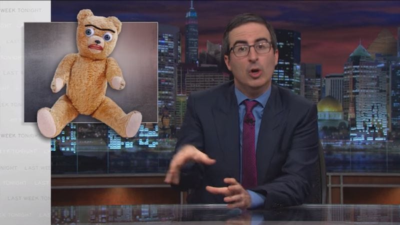 Illustration for article titled John Oliver lays down some ground rules for regifting Christmas presents