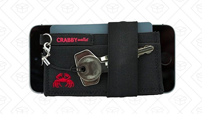 Crabby Wallets Elastic | $10 | Amazon | Clip $5 off couponCrabby Wallets Canvas | $10 | Amazon | Clip the $5 coupon