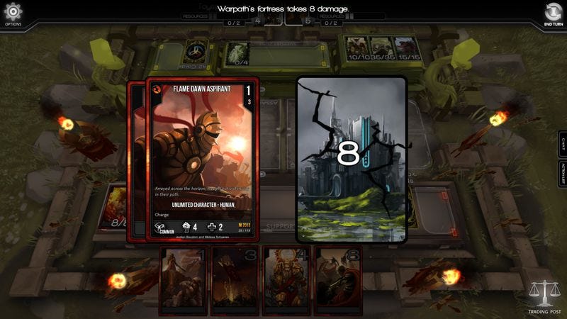 Illustration for article titled Collectible card games go digital, but are they any less exhausting?