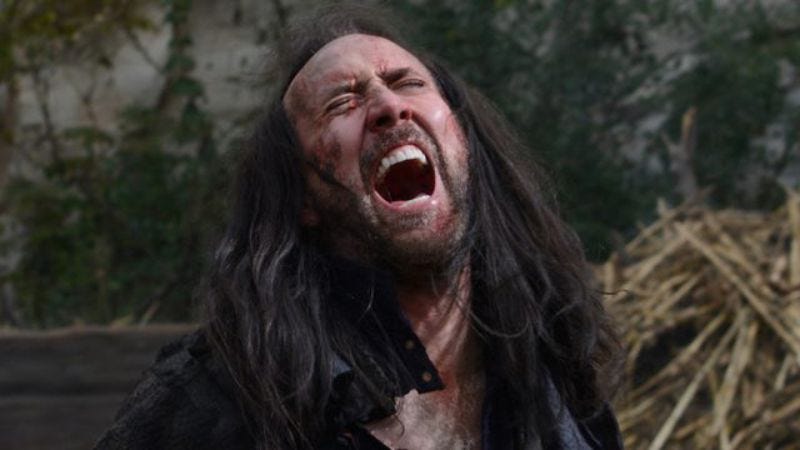 Illustration for article titled Nicolas Cage to star in movie about mass hysteria, naturally