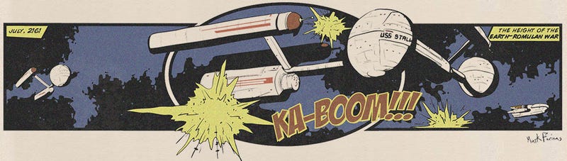Illustration for article titled Star Trek Web Comic Boldly Goes Where Trek Traditionally Hasn't