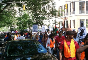 Illustration for article titled Scenes of the NYC March Against Stop and Frisk