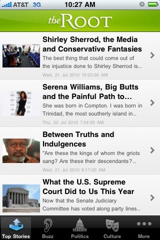 Illustration for article titled Download The Root's iPhone App