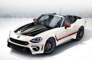 Illustration for article titled Leaving this here … '124 Abarth Spider'