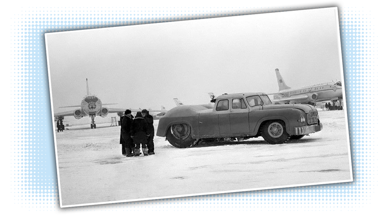 photo of This Soviet Airplane Tow Car Was Probably The Biggest Sedan In The World image