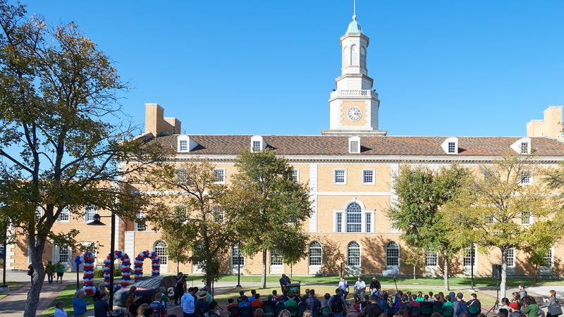 University of North Texas in Denton, Tex. November 1, 2017