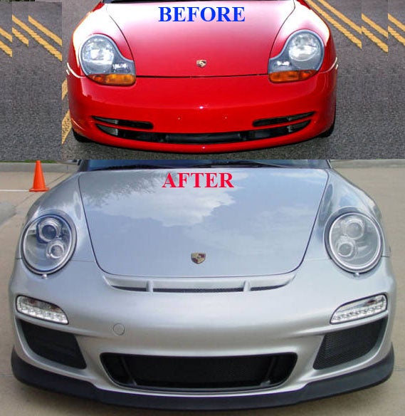 996 to 997 headlight conversion kit