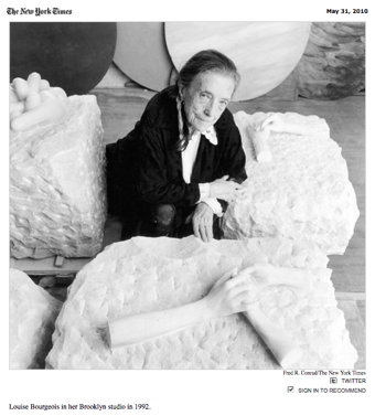 Illustration for article titled R.I.P. Louise Bourgeois
