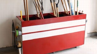 Repurpose An Old File Cabinet As Garage Storage