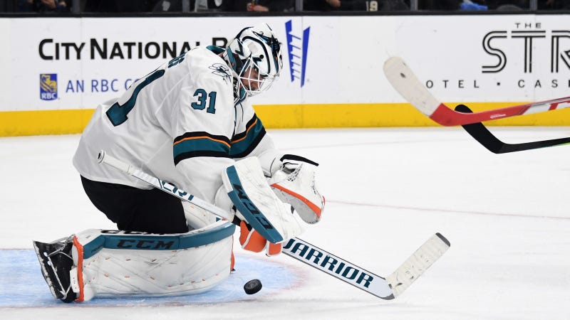 Illustration for article titled The Sharks Had Faith In Martin Jones, And Boy Did It Pay Off