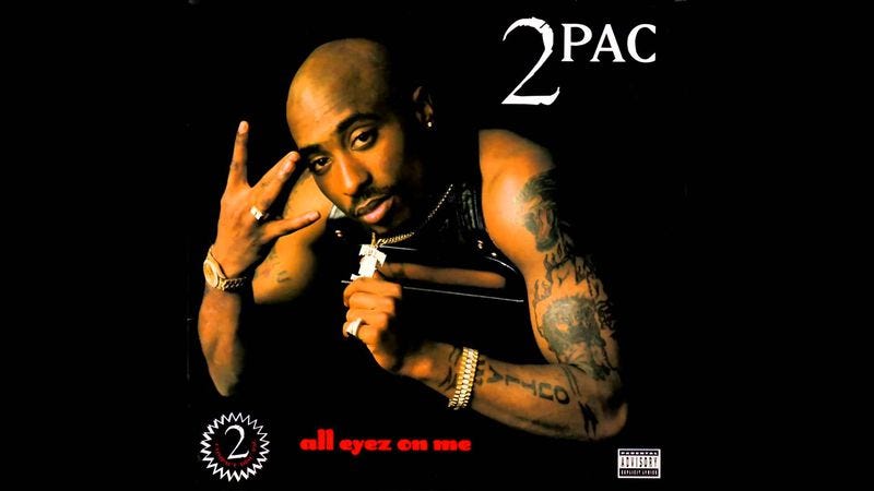 Illustration for article titled 20 years later, Tupac’s All Eyez On Me is still as raw as an exposed nerve
