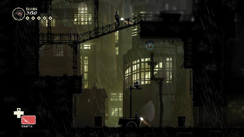 Illustration for article titled Mark Of The Ninja takes a knife to the neck of stealth-game convention