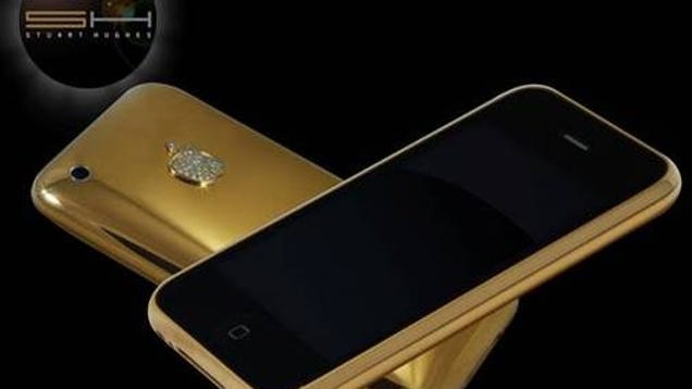 First Solid Gold iPhone Takes Tackiness to New Levels