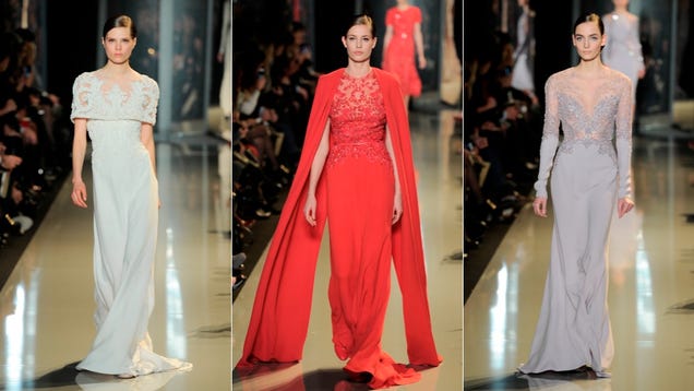 Elie Saab Haute Couture, for the Princess-Turned-Oscar-Winning-Starlet ...