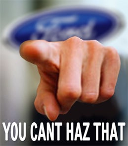 Illustration for article titled Bold Moves: Ford Threatens Enthusiast Sites With Lawsuits Over Copyright Infringement