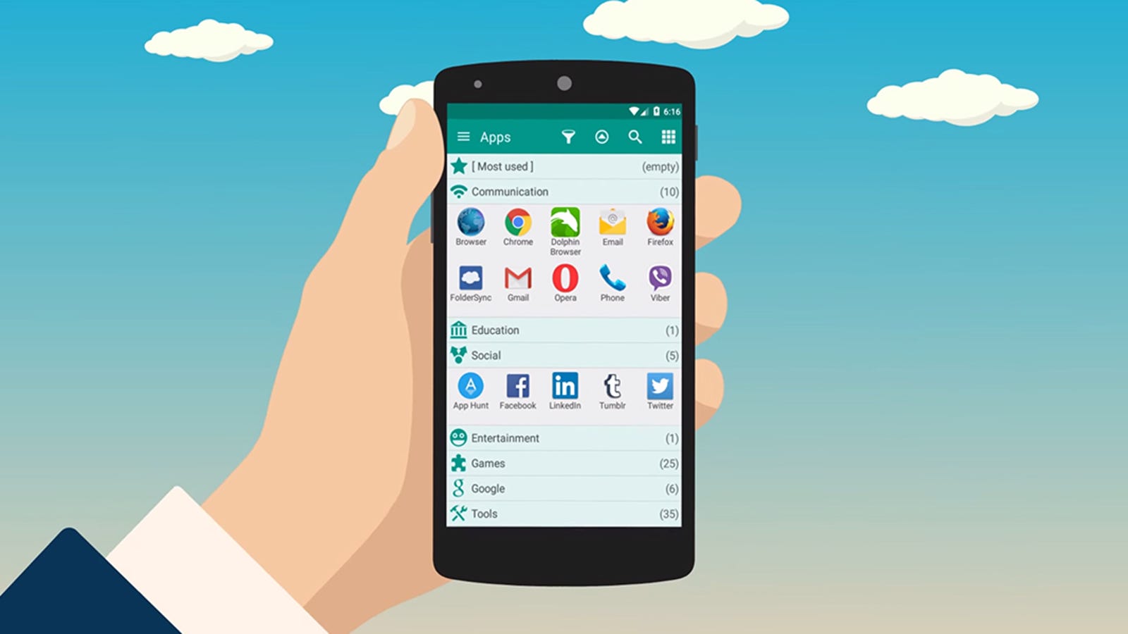 for android instal SyncFolders 3.6.111