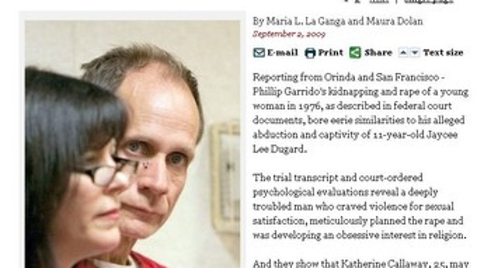 Is The Phillip Garrido Story "Tragedy Porn"?