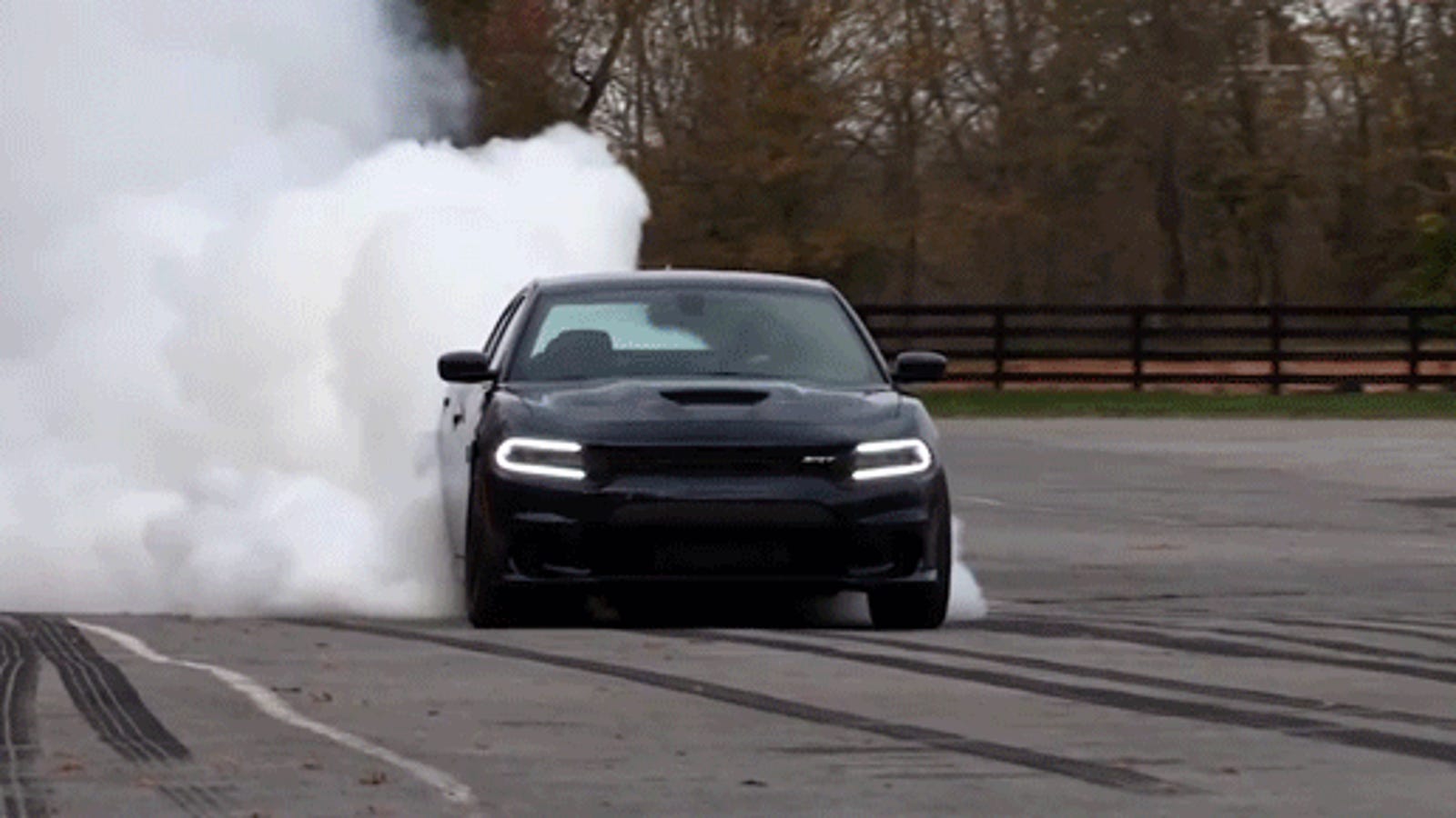 Some Crazy Charger Hellcat Burnouts Will Make Your Wednesday Better