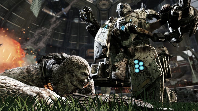 New Gears Of War 3 Screenshots Show Mechs Are Good With Their Feet