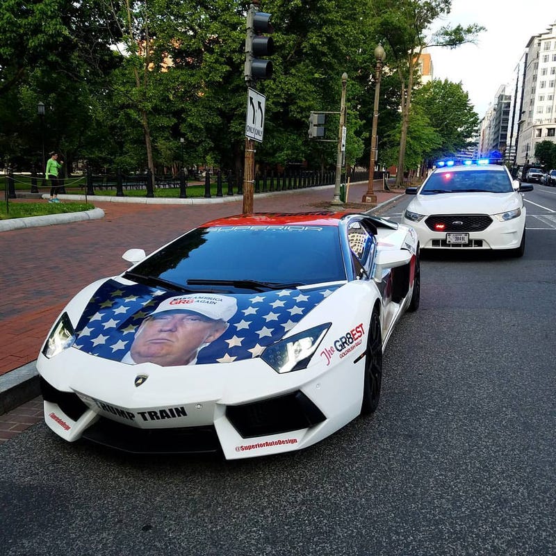 Illustration for article titled Polizei Report 003: Make Rallies GR8 Again, Tesla Summon “Accident” JUST As I Thought, Morgan Mugging Update, Taking on Uber/Lyft in D.C.