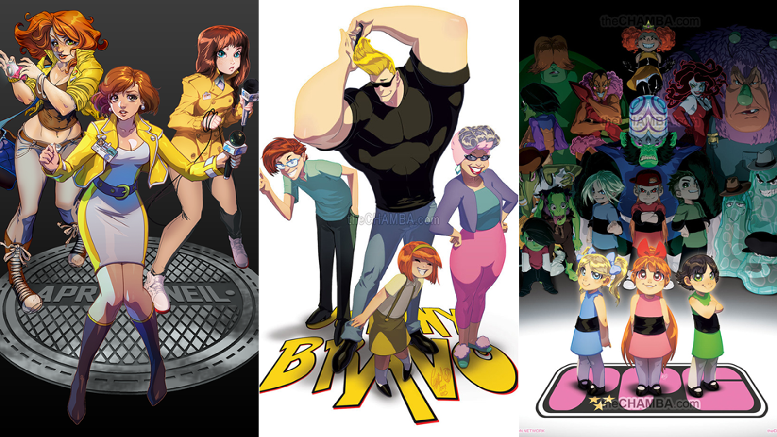 Artist Gives The Cartoons We Grew Up With A Makeover