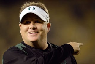 Illustration for article titled Oregon Football Boosters Are Mad That Chip Kelly Doesn't Hang Out With Them