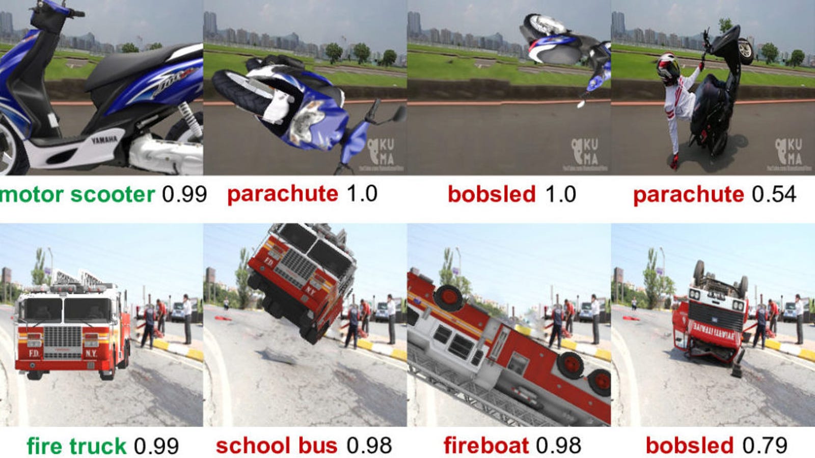 photo of It's Surprisingly Easy to Make AI Think a Taxi Is a Vacuum Cleaner image