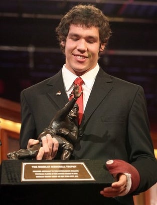 Illustration for article titled FOX Botches Heisman Story, Announces Tebow As Winner