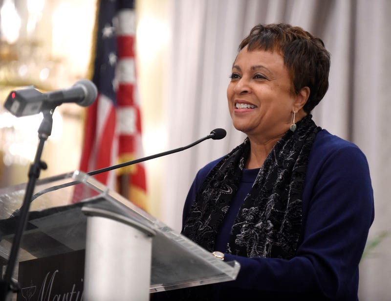 Carla Hayden in January 2015 Dave Munch/Baltimore Sun/TNS via Getty Images