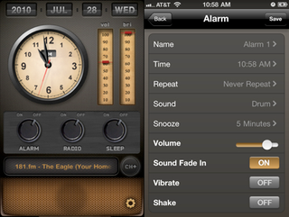 voice recorder alarm clock app