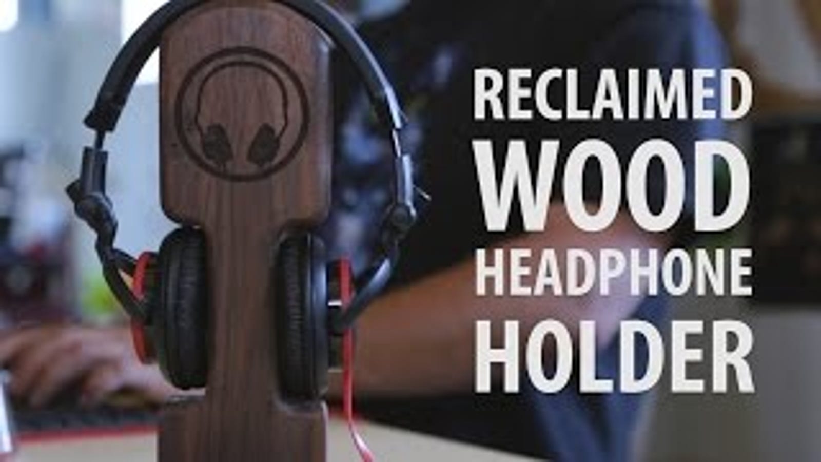 This DIY Headphone Holder Is Easy to Make, Built from 