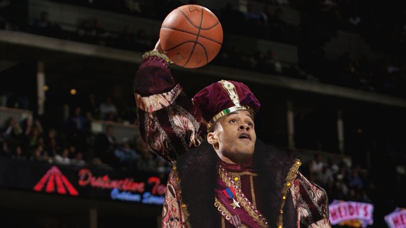Illustration for article titled Gerald Green Incorporates Christopher Marlowe's 'Doctor Faustus' Into Slam Dunk