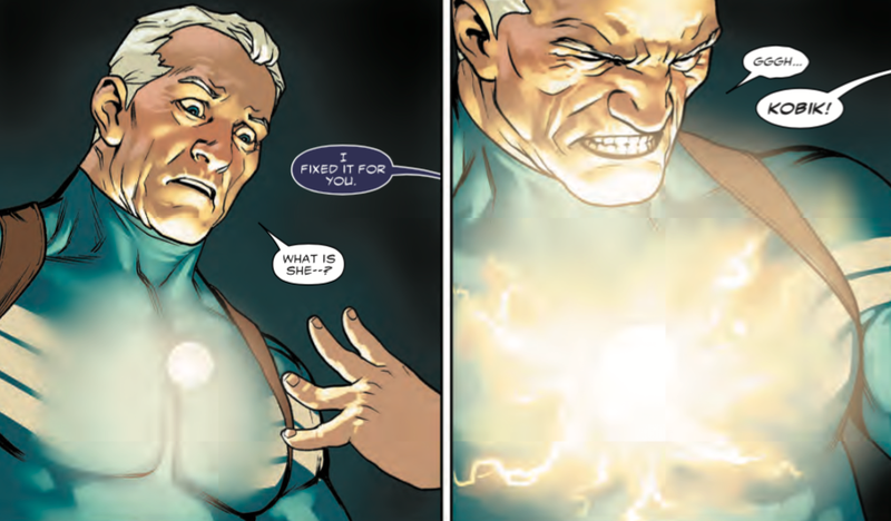 Illustration for article titled This Might Explain Why Captain America Is Evil Now