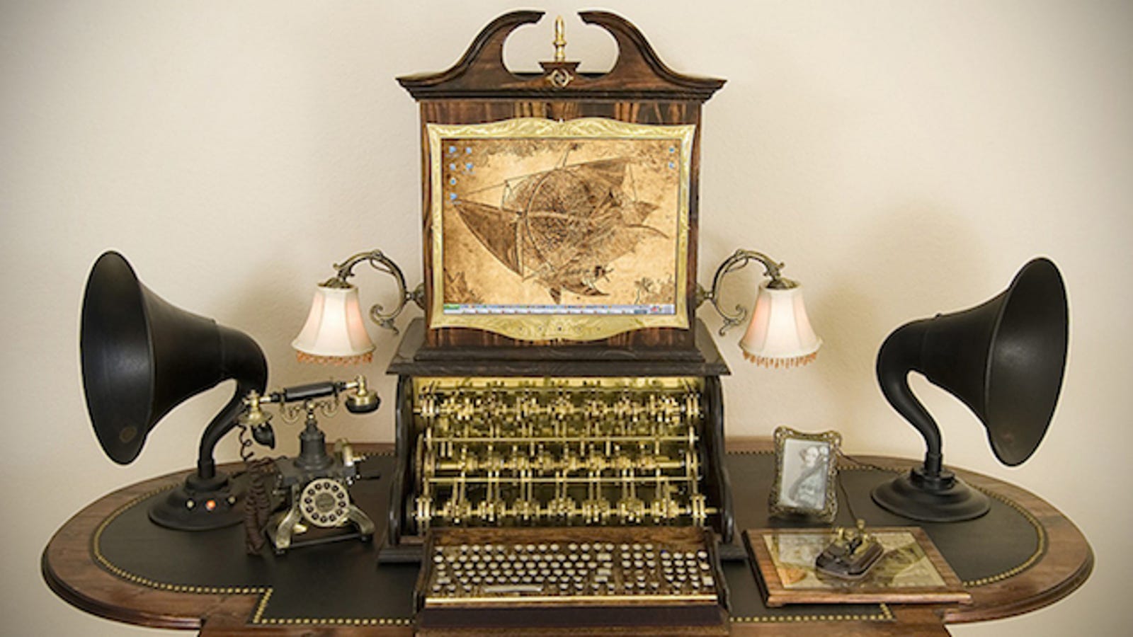 These Steampunk Computers Transport Us To The Victorian