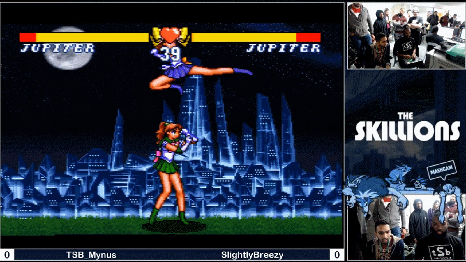 sailor moon s fighting game