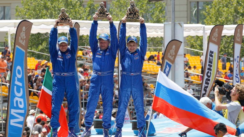 Illustration for article titled Will The New Kamaz Repeat Their Triumph?