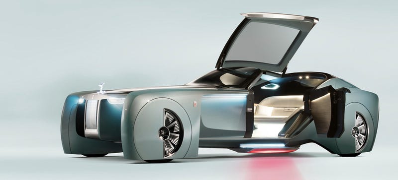 The Rolls Royce 103ex Is A Bizarre Retro Gaze Into A